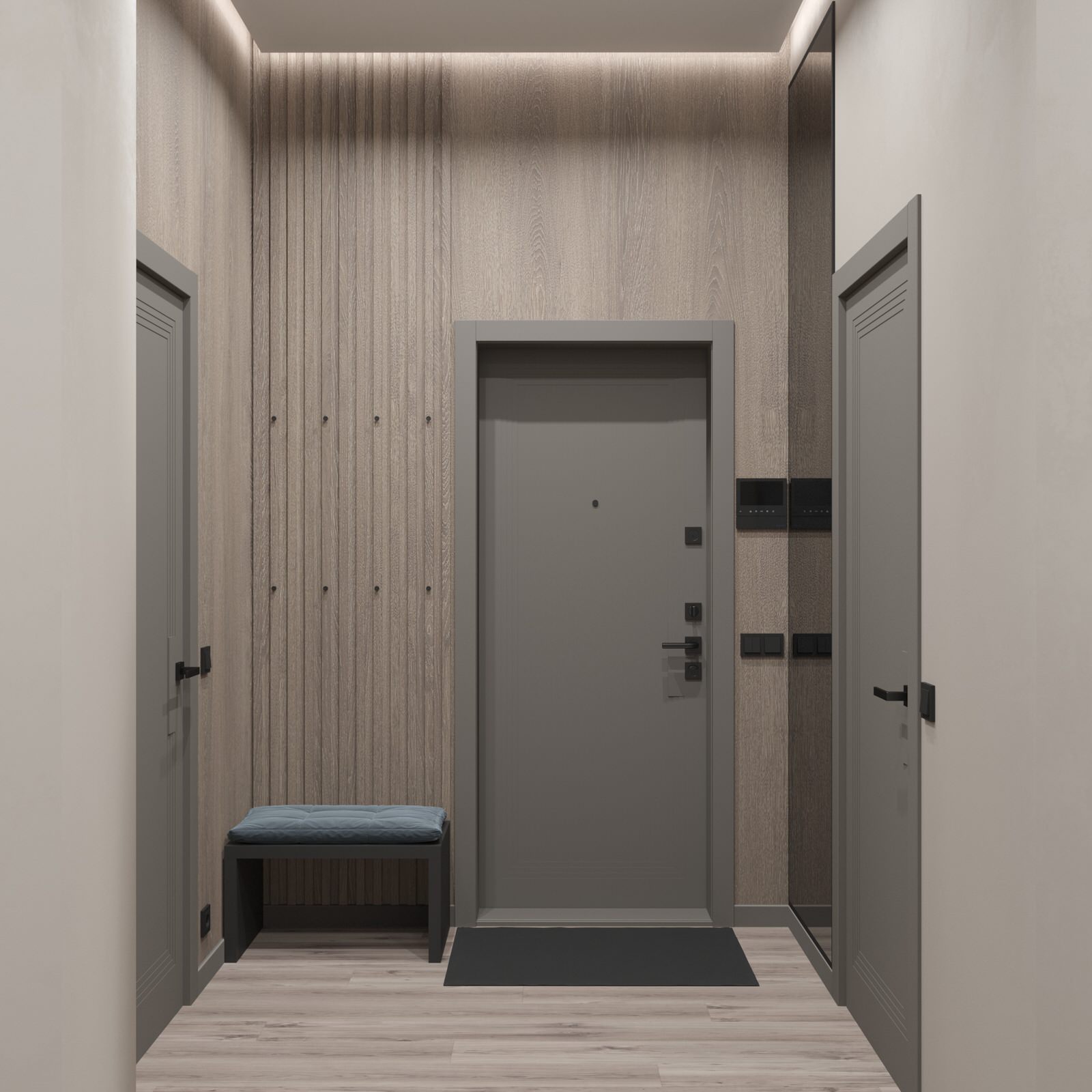 Прихожая таунхауса