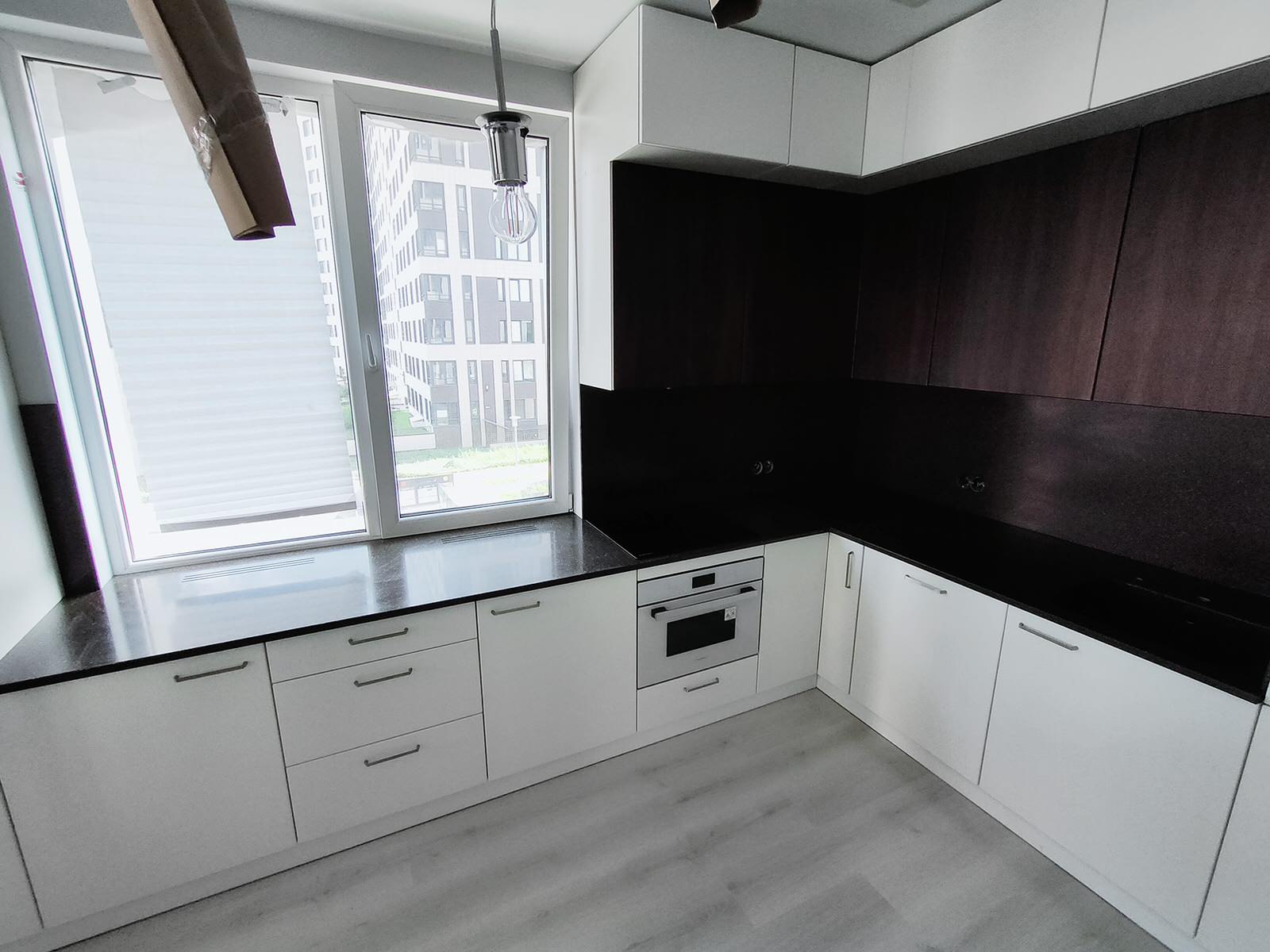 Подоконник-столешница из искусственного камня Grandex для кухни