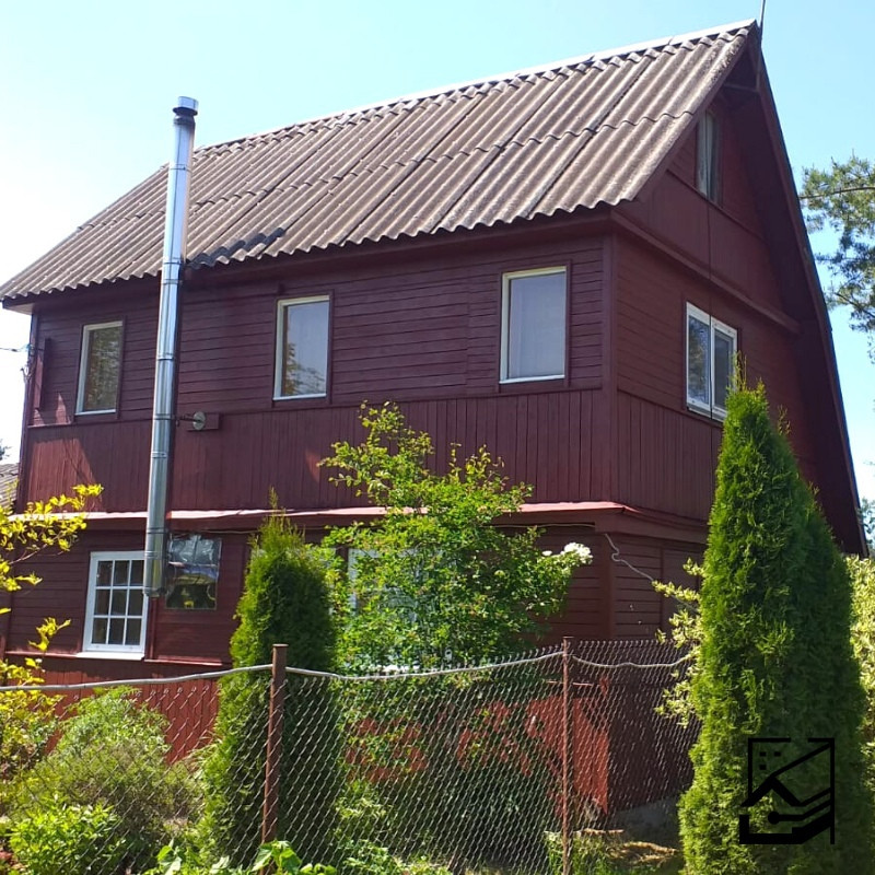 Покраска деревянного дома №8