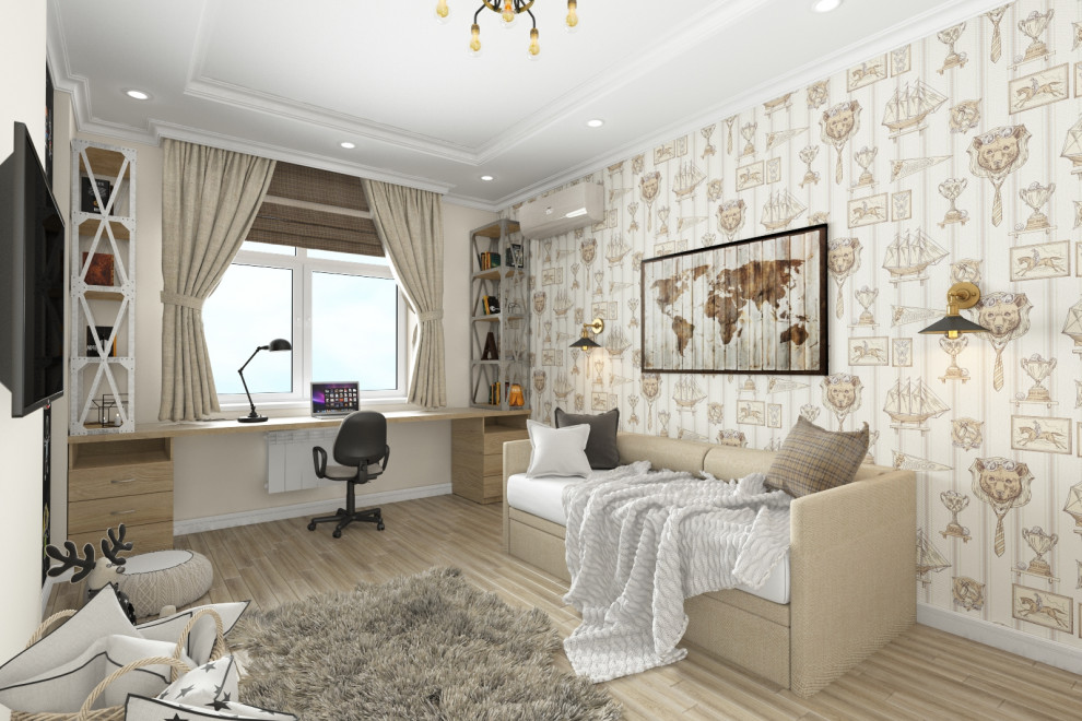 Дизайн детской квартиры в ЖК "Аврора-парк", г.Краснодар