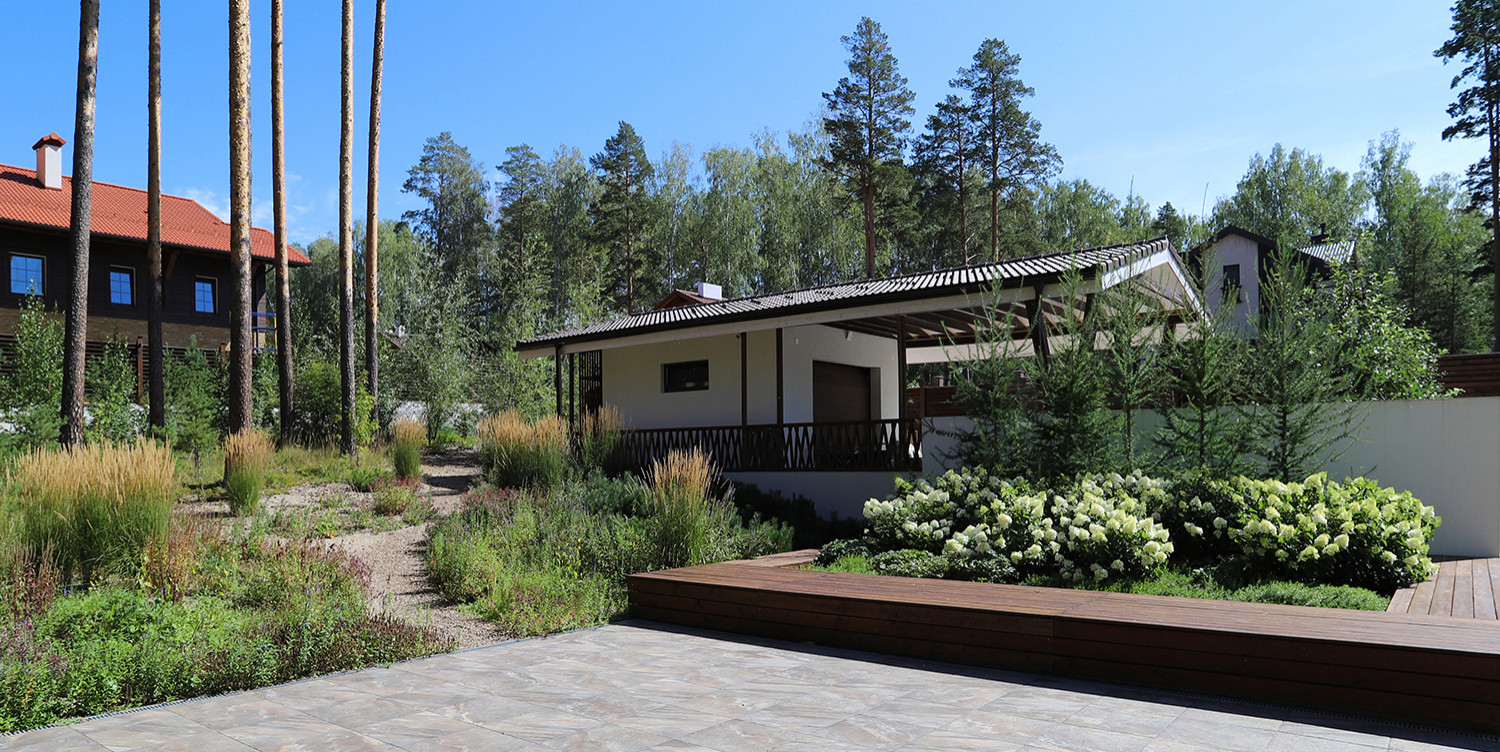 Лес и огород