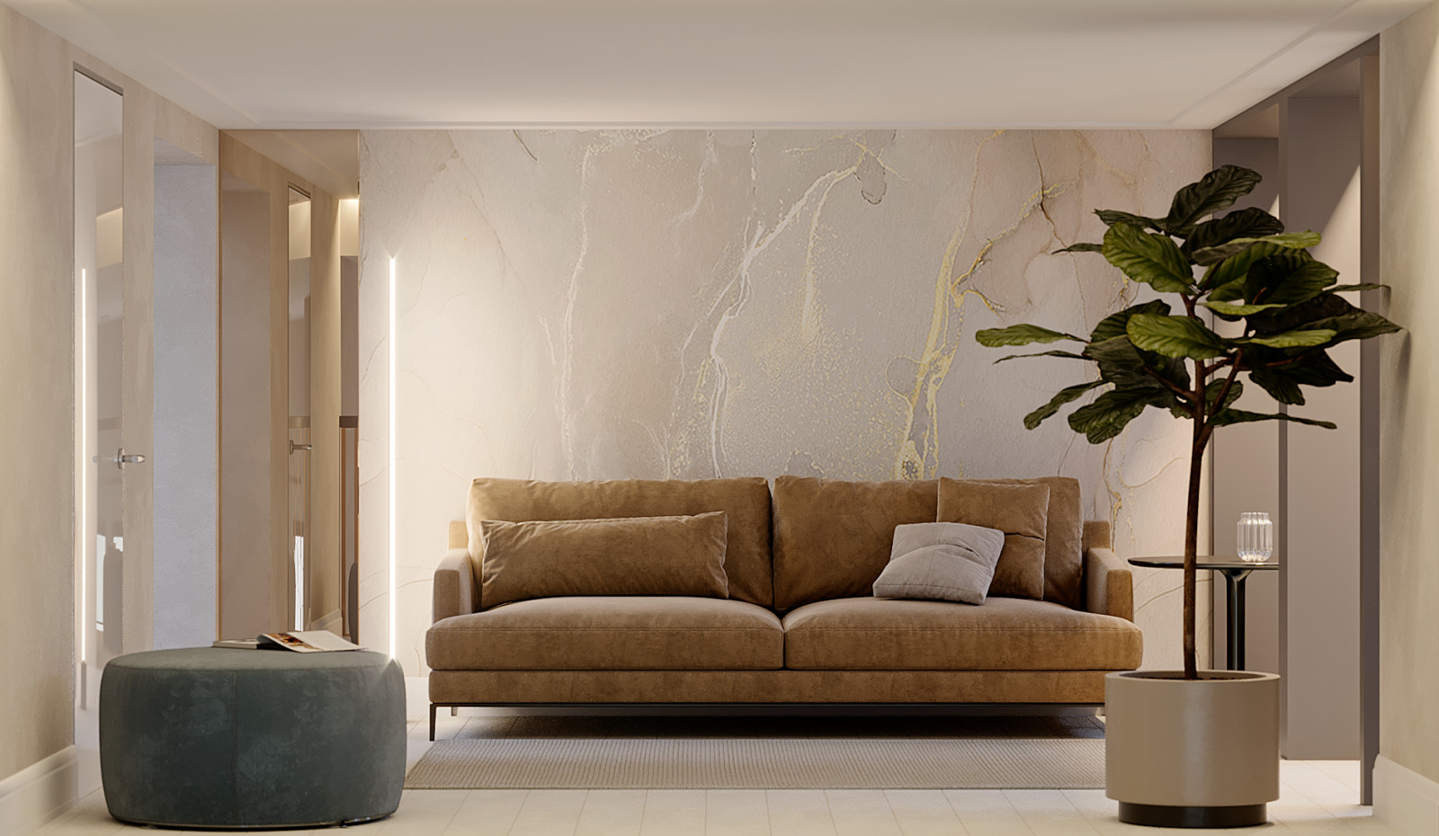 Двухэтажный дом со вторым светом "Искристая прохлада грез"