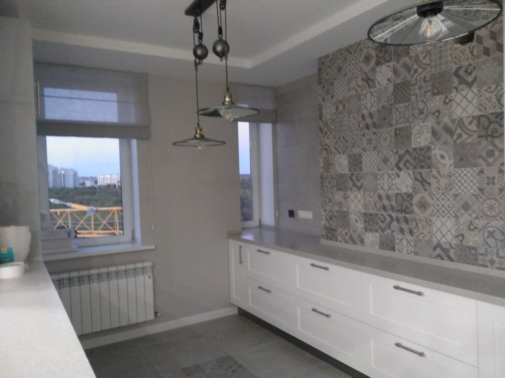 Текстильное оформление 3-х  квартиры