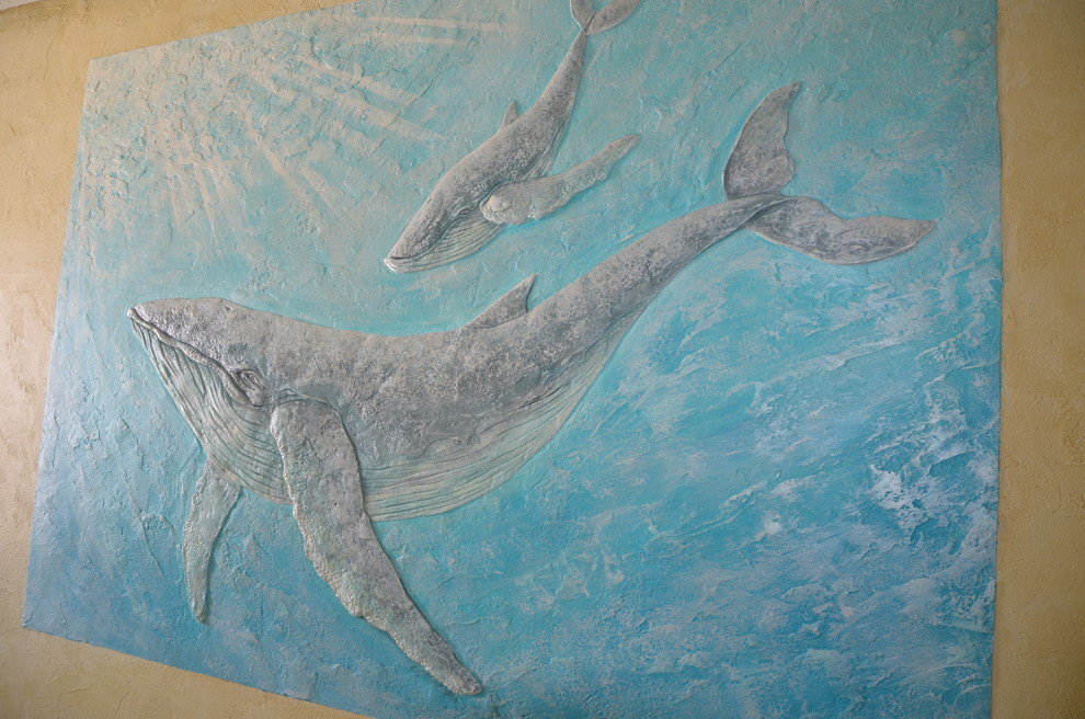 Творческий барельеф от мастера-декоратора Максима