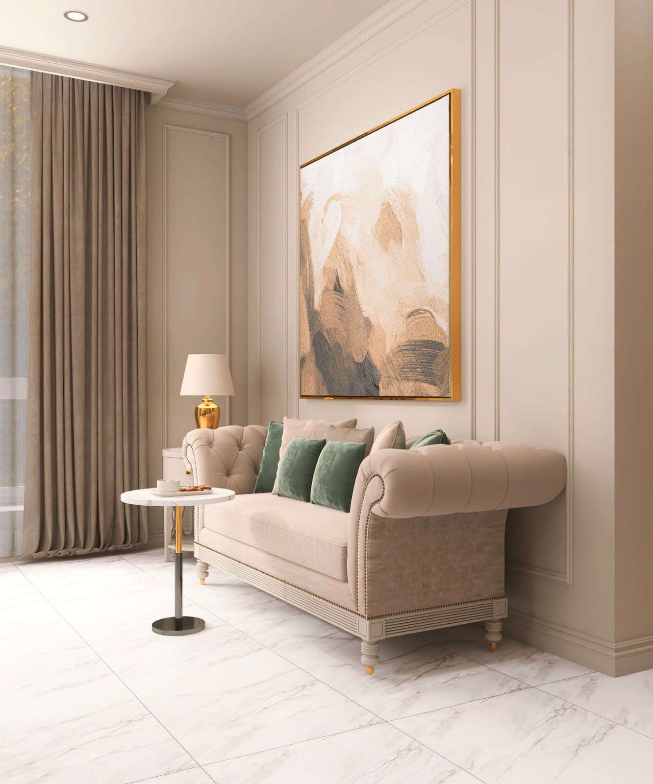 Кухня-столовая в частном доме