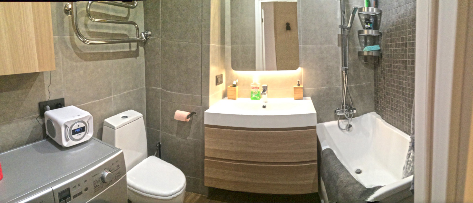 Зонирование однокомнатной квартиры