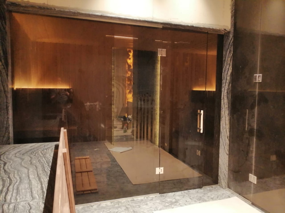 Стеклянные контсрукции в частном доме