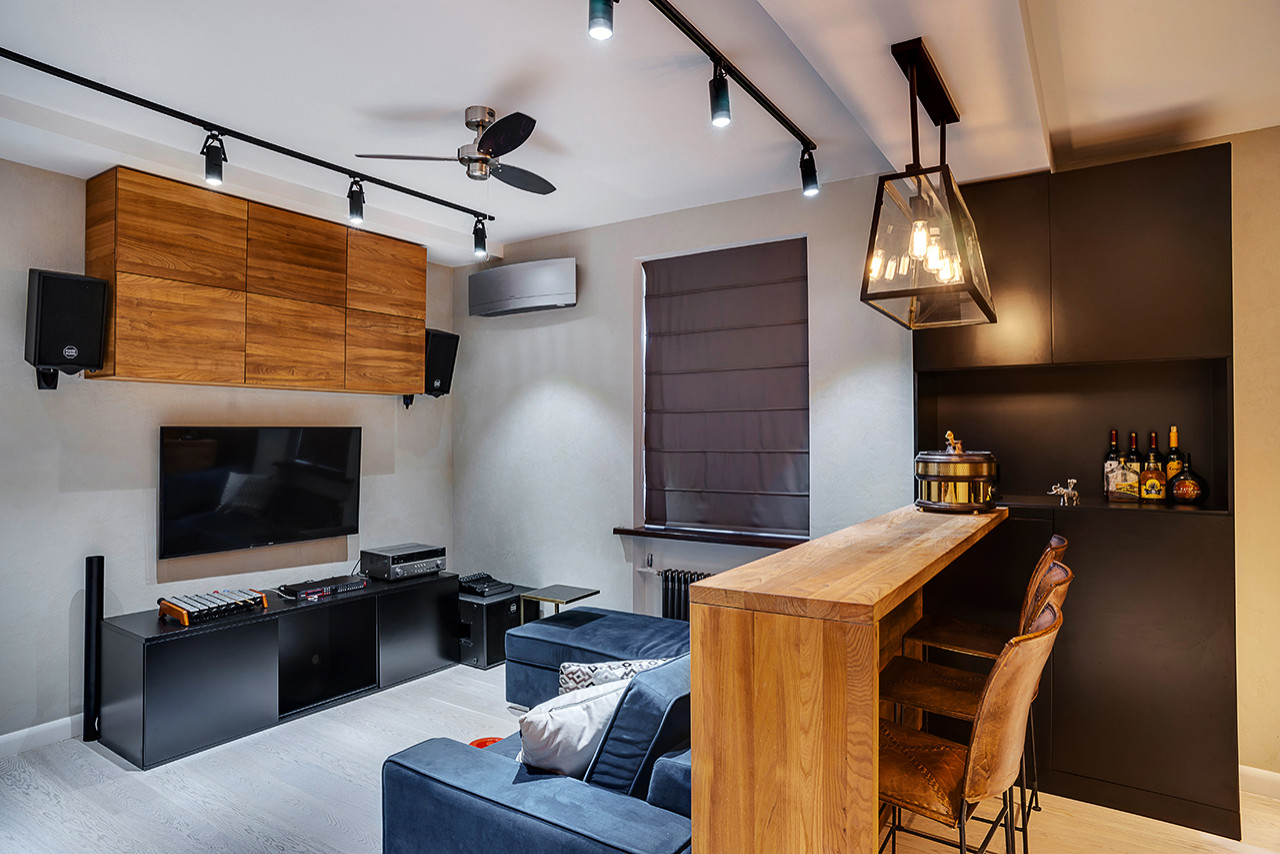 Реализованный проект (фото проекта Лофт для Путешественника)