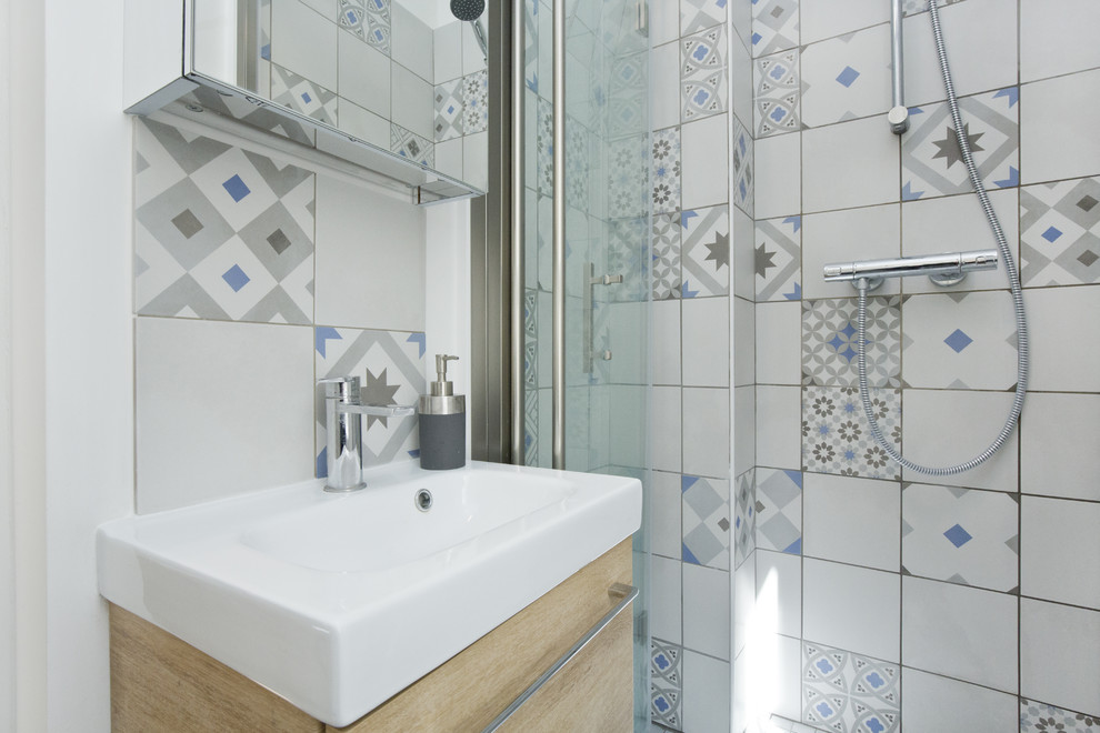 Houzz Франция: Квартира-студия площадью 23 квадратных метра