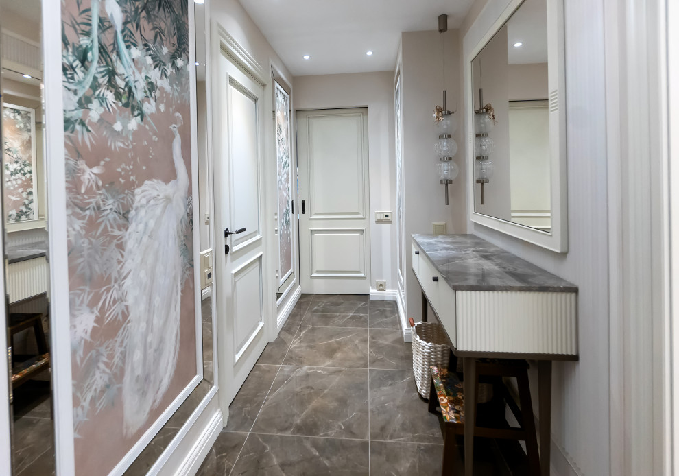 Ремонт трехкомнатной квартиры площадью 84 кв.м. в стиле неоклассика