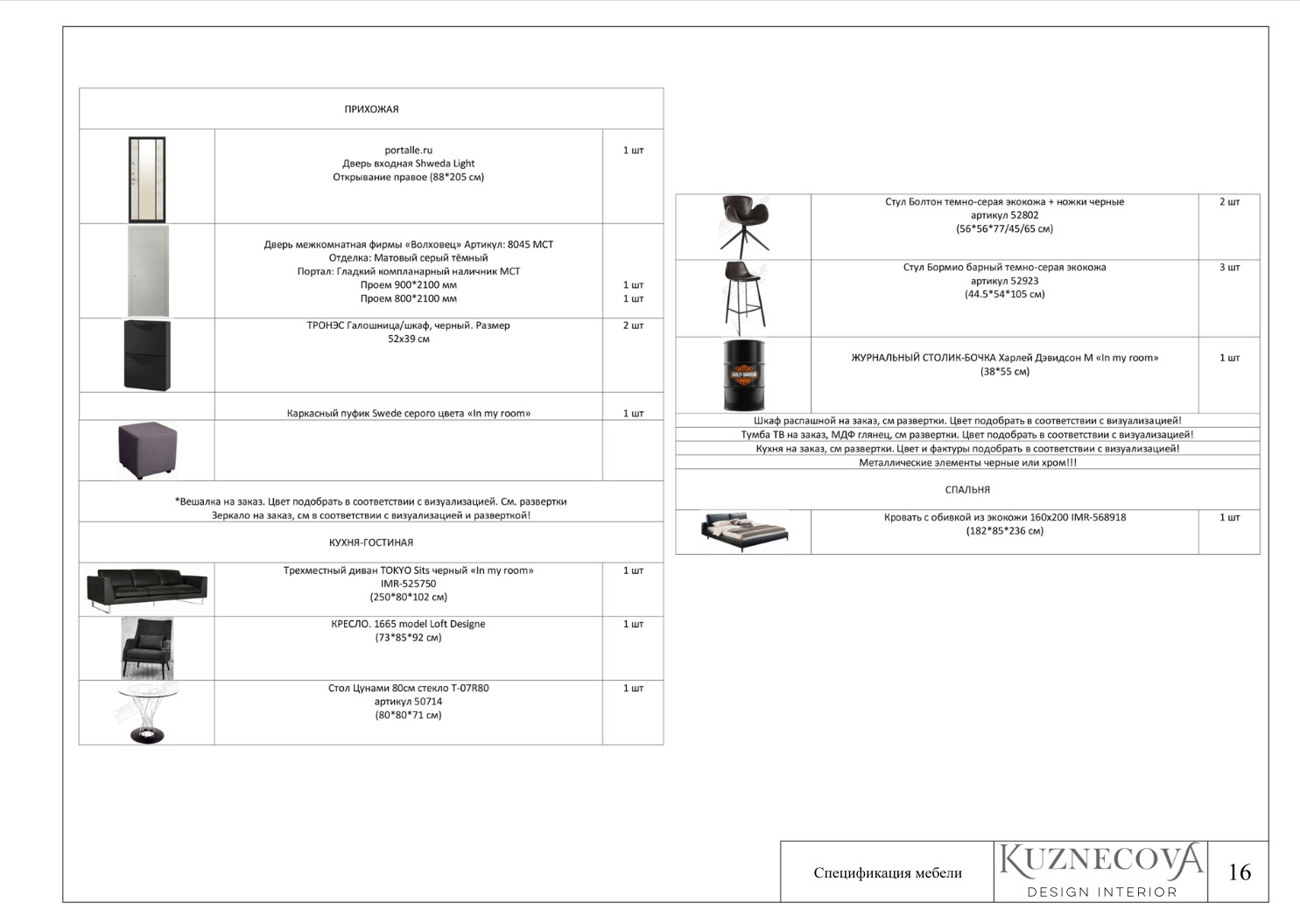 Дизайн проект квартиры 67 кв.м.