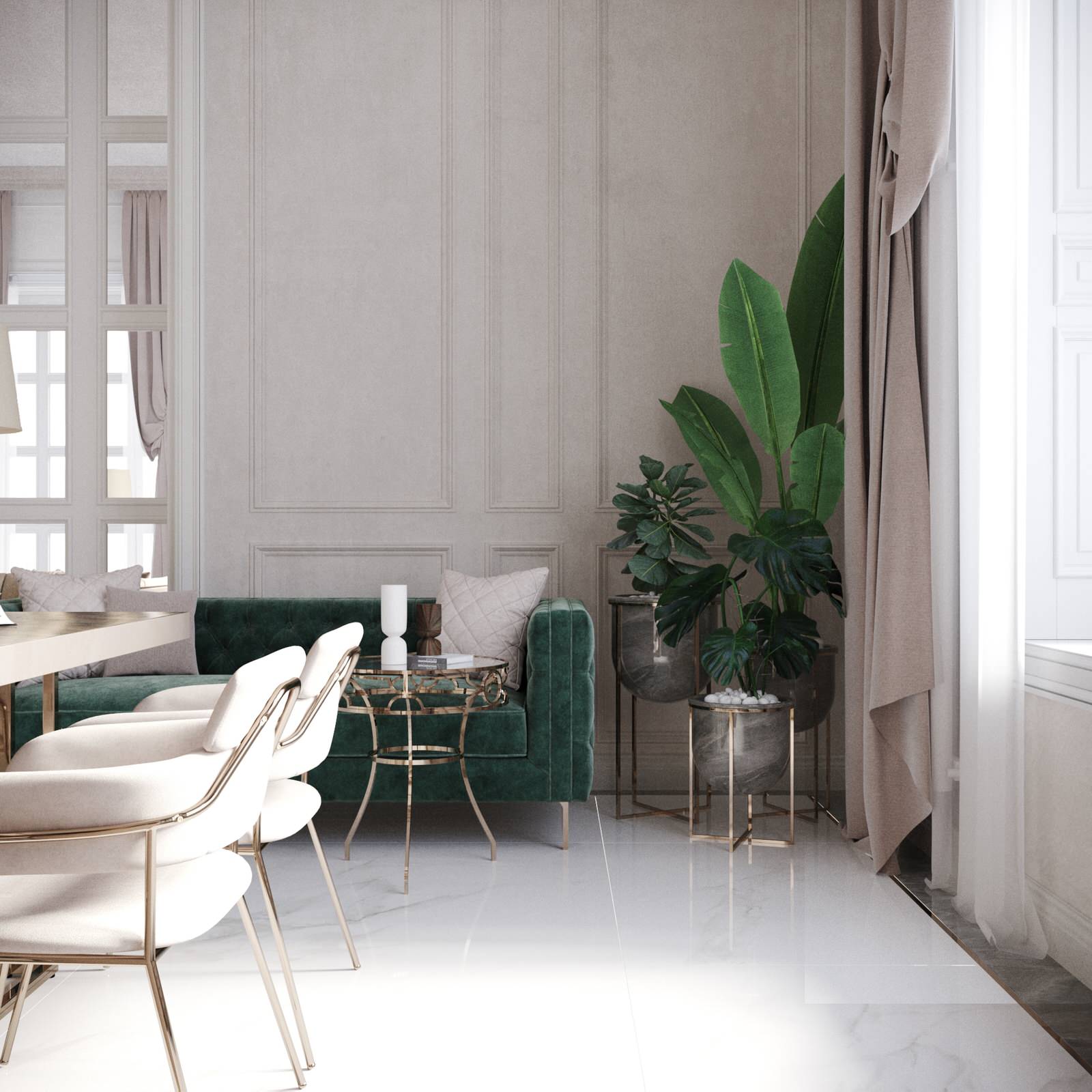 Дизайн интерьера дома 600 кв.м