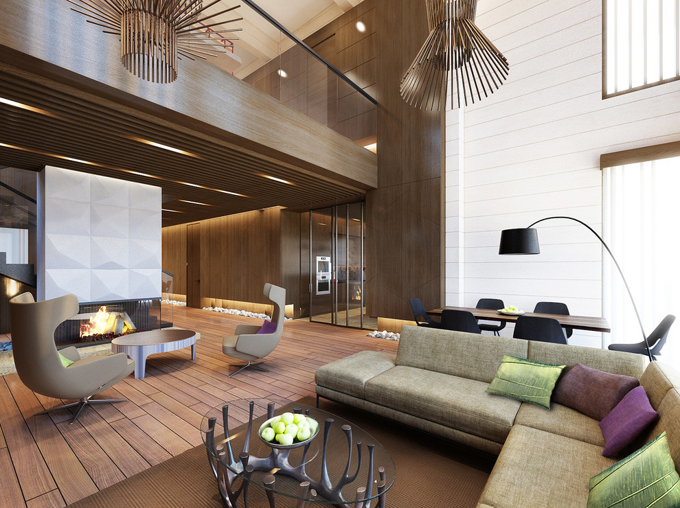 Интерьеры домов в поселке Репино