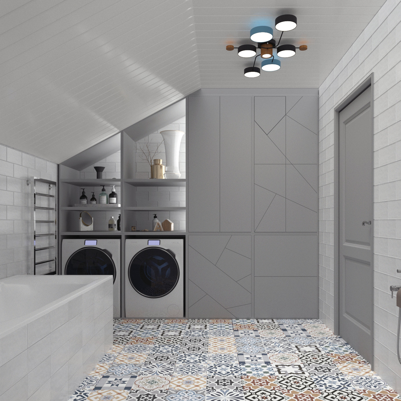 Ванные комнаты.