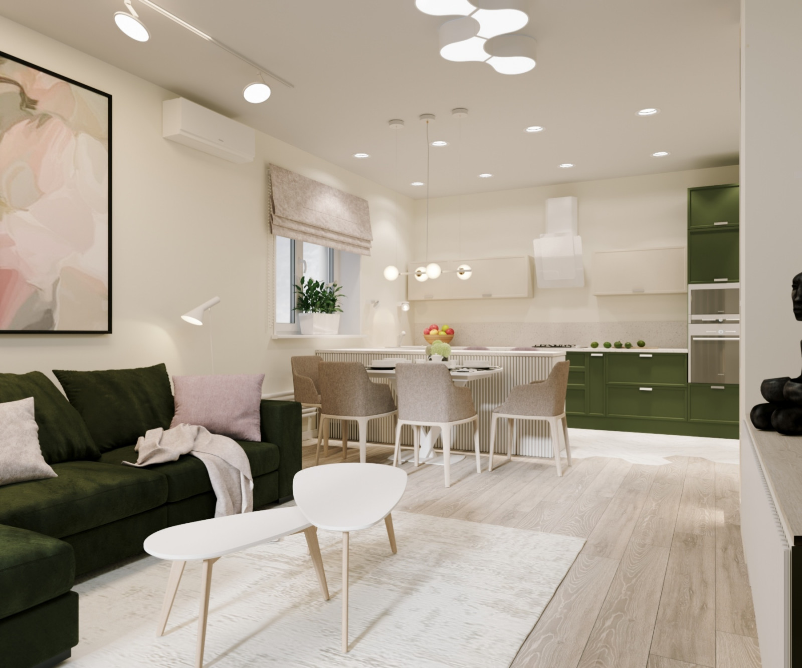 Дизайн проект коттеджа в Михайловке "Майский сон"