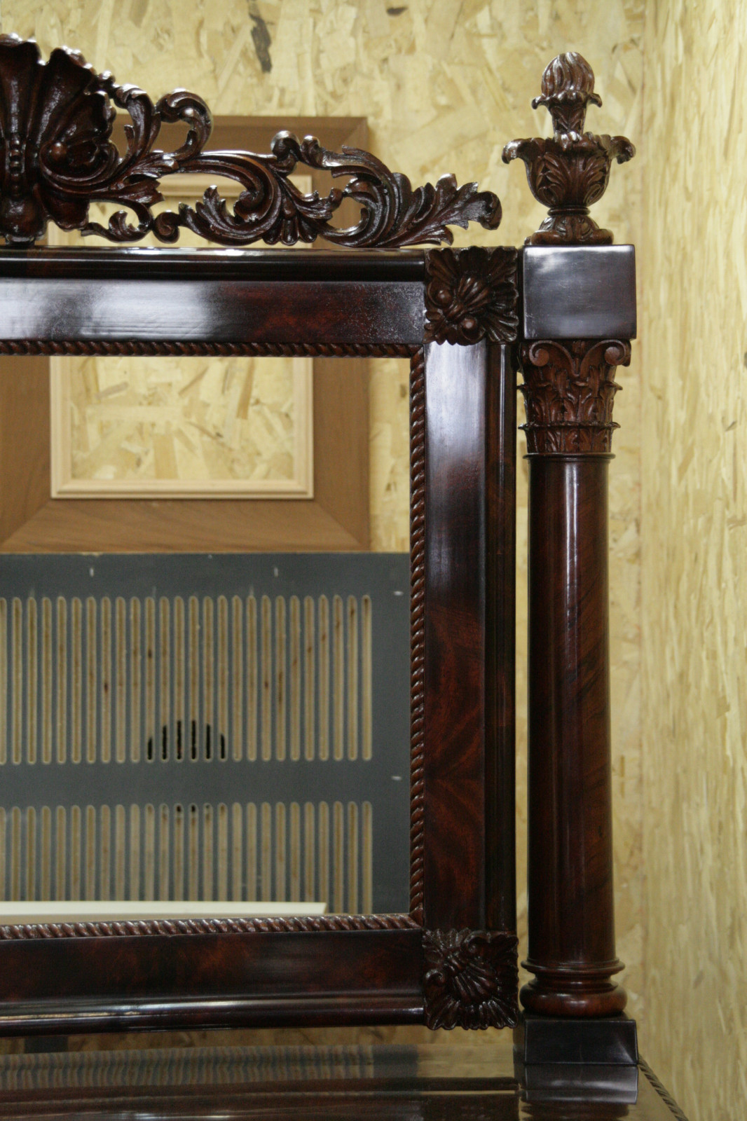 Реставрация туалетного столика 19 века