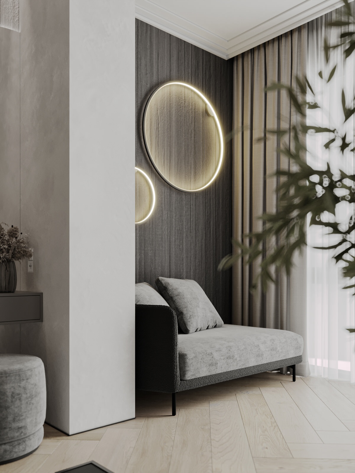 Дизайн-проект квартиры, ЖК Михайловский, Новосибирск