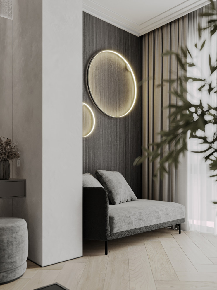 Дизайн-проект квартиры, ЖК Михайловский, Новосибирск