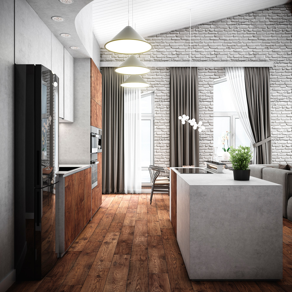 Дизайн проект интерьеров загородного дома в поселке Скандинавия