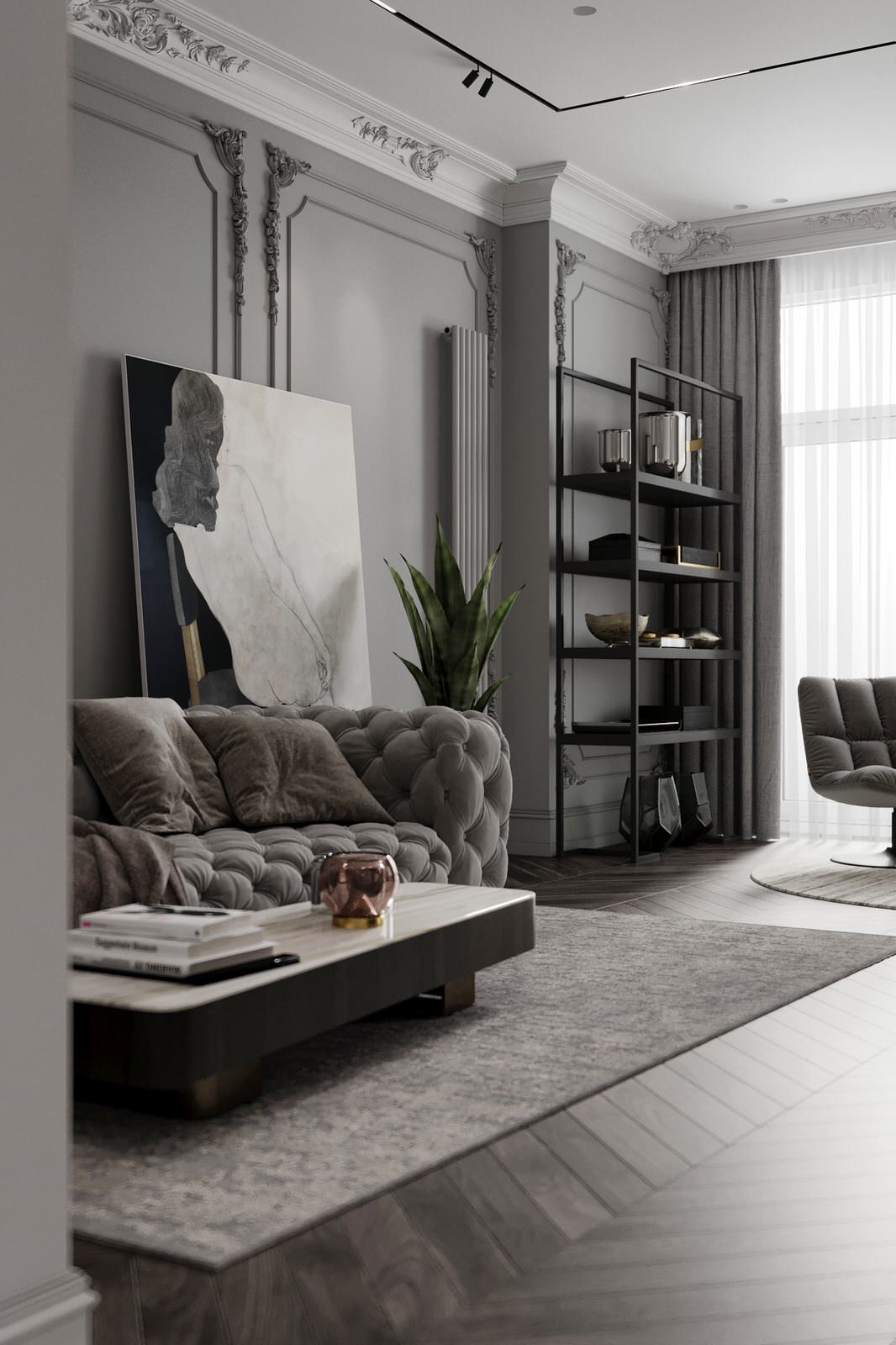 Дизайн-проект в ЖК ЗИЛАРТ