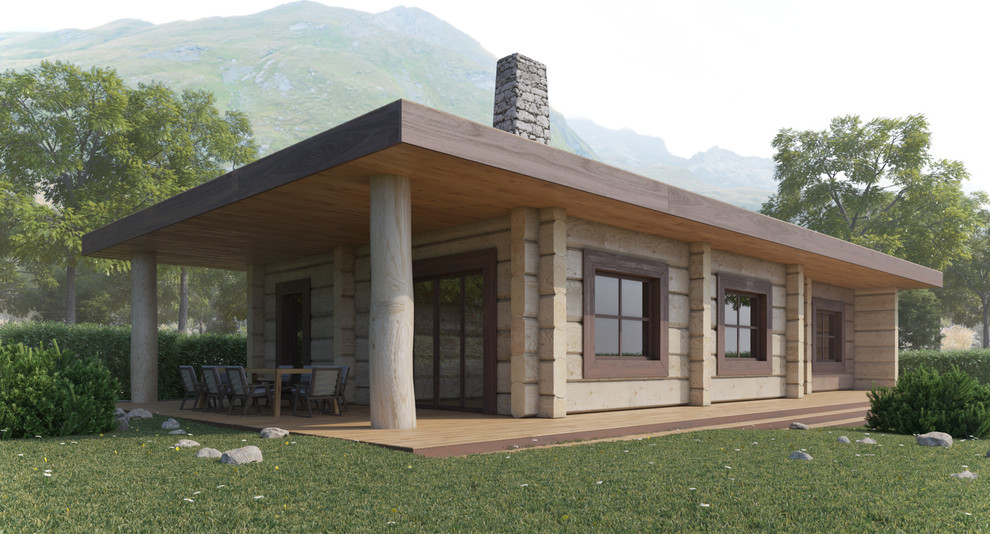 Обложка проекта: Дом из лафета кедра