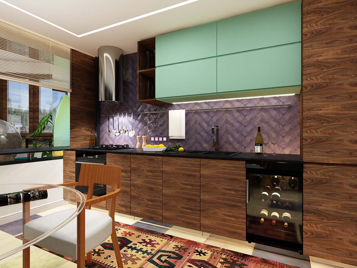 Яркая квартира для художницы