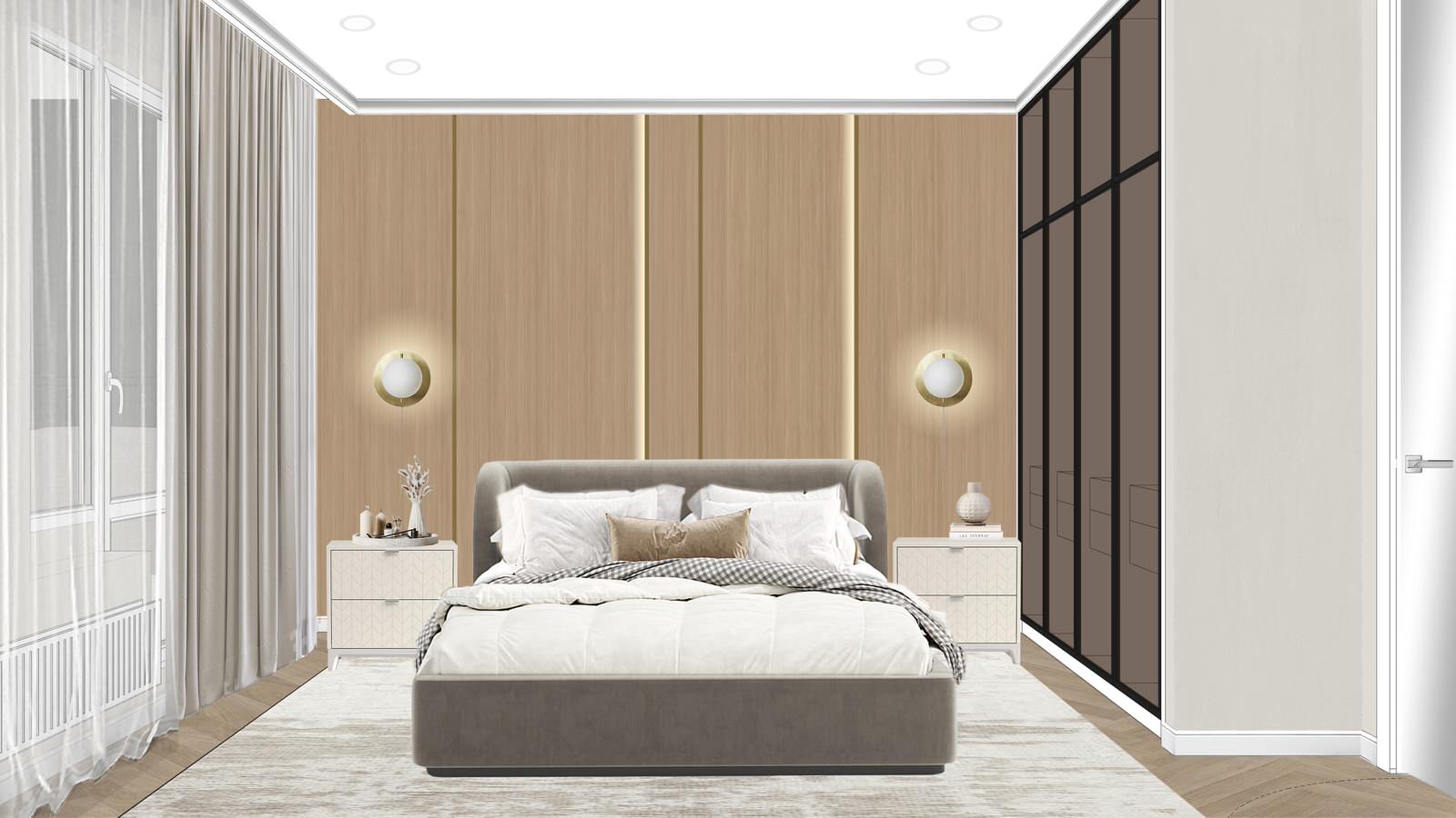 Коллажи квартиры для Алины ЖК Новый Лесснер. 2024