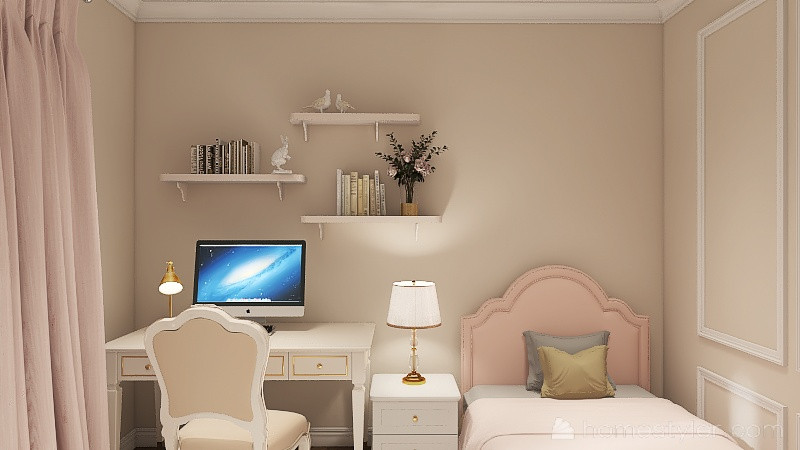 Проект  для молодой семьи в стиле неоклассика