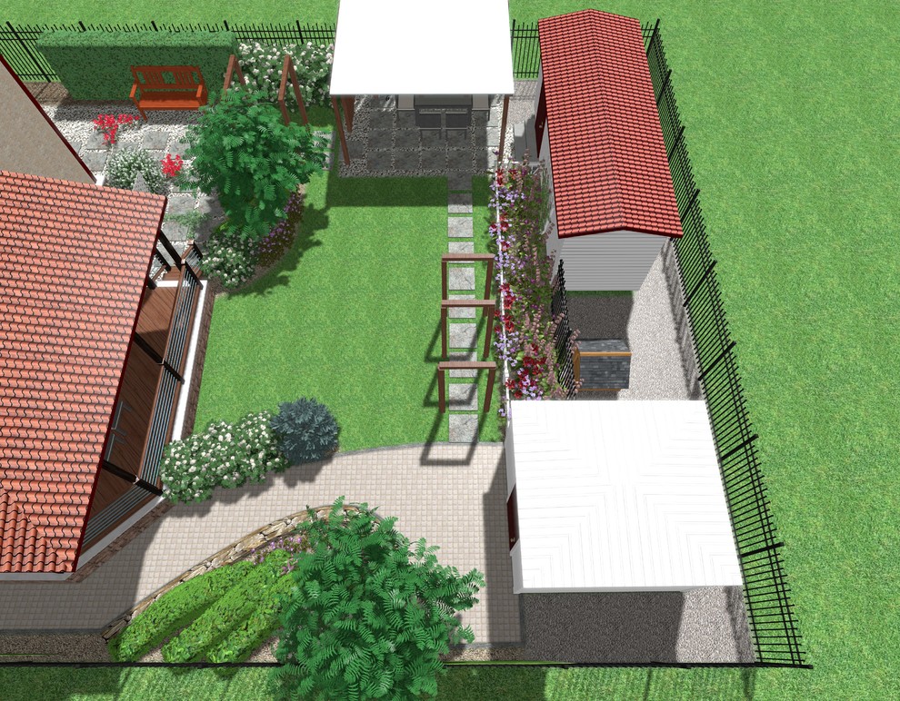 Маленький дворик