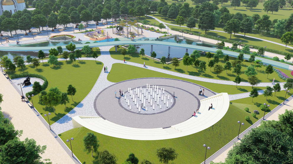 Форэскиз сквера им. С.Ф.Жилкина