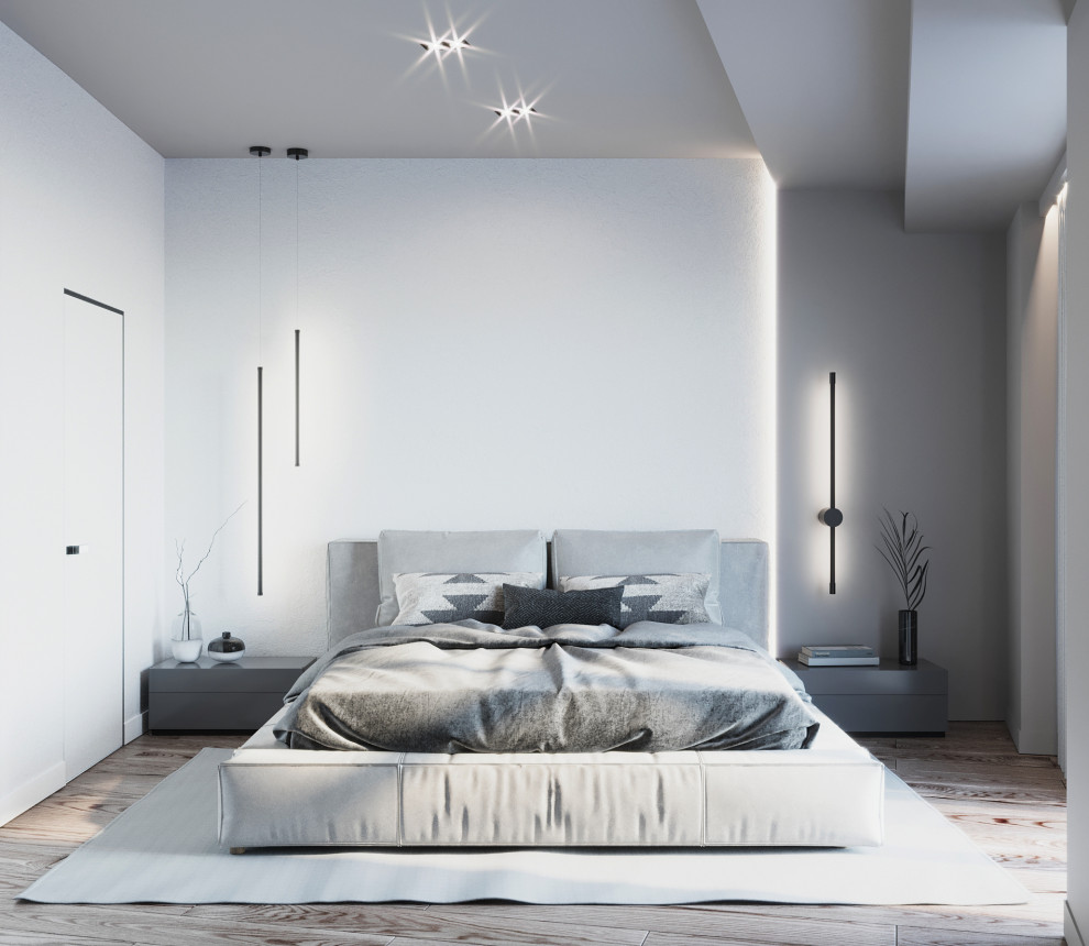 Свнетлый минималистичный интерьер