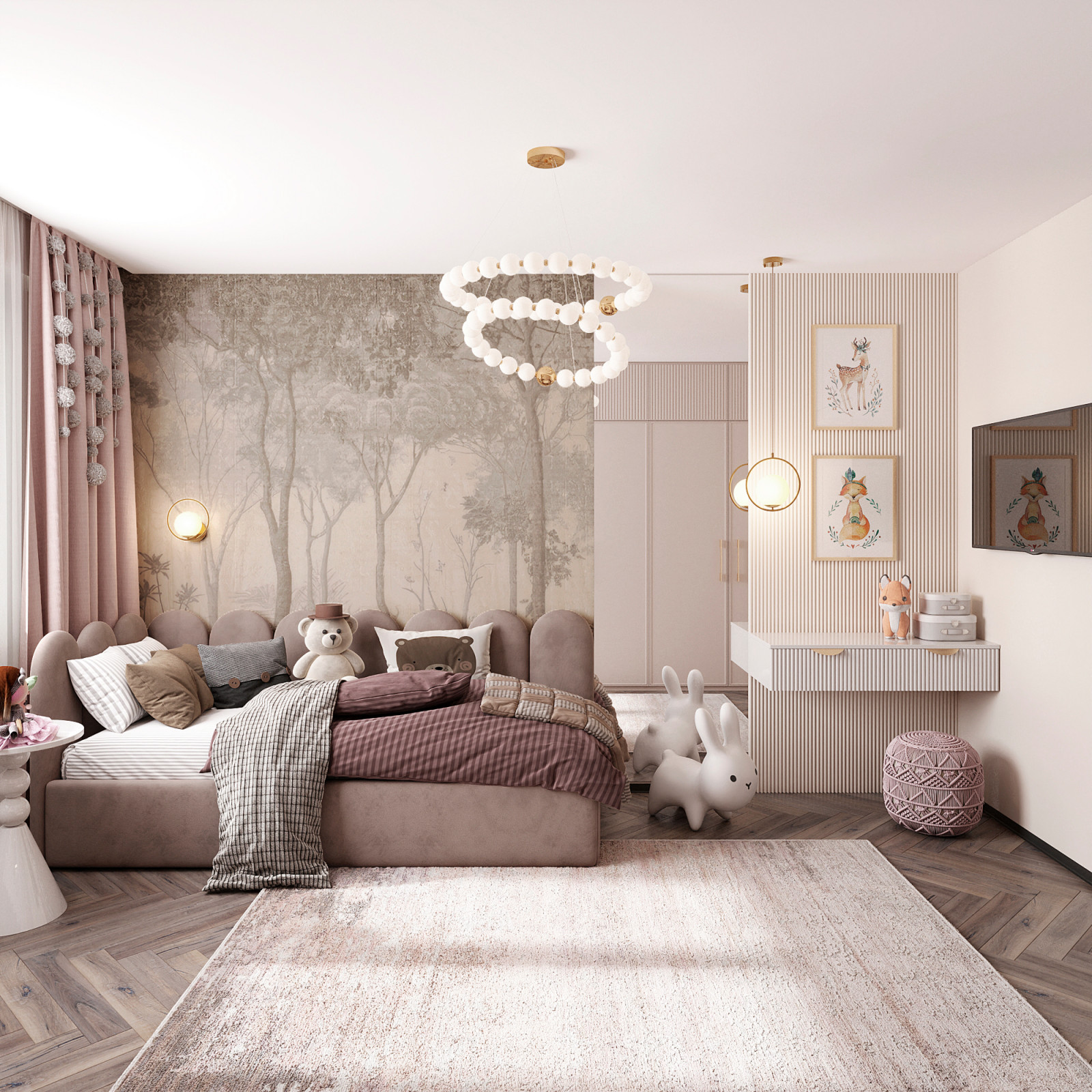 Проект «Культура» для семьи с двумя детьми, ценящими комфорт, безопасность и сти