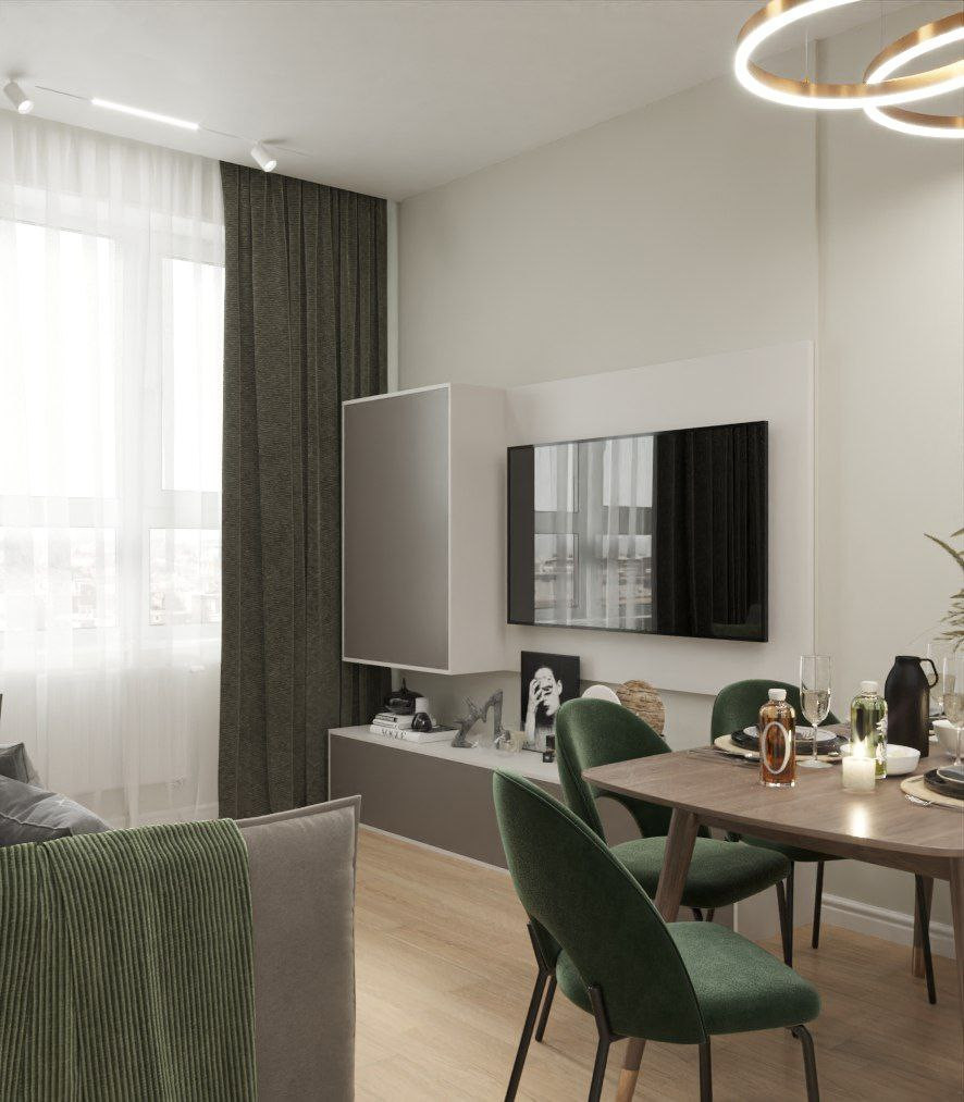 Евродвушка 45м, Москва