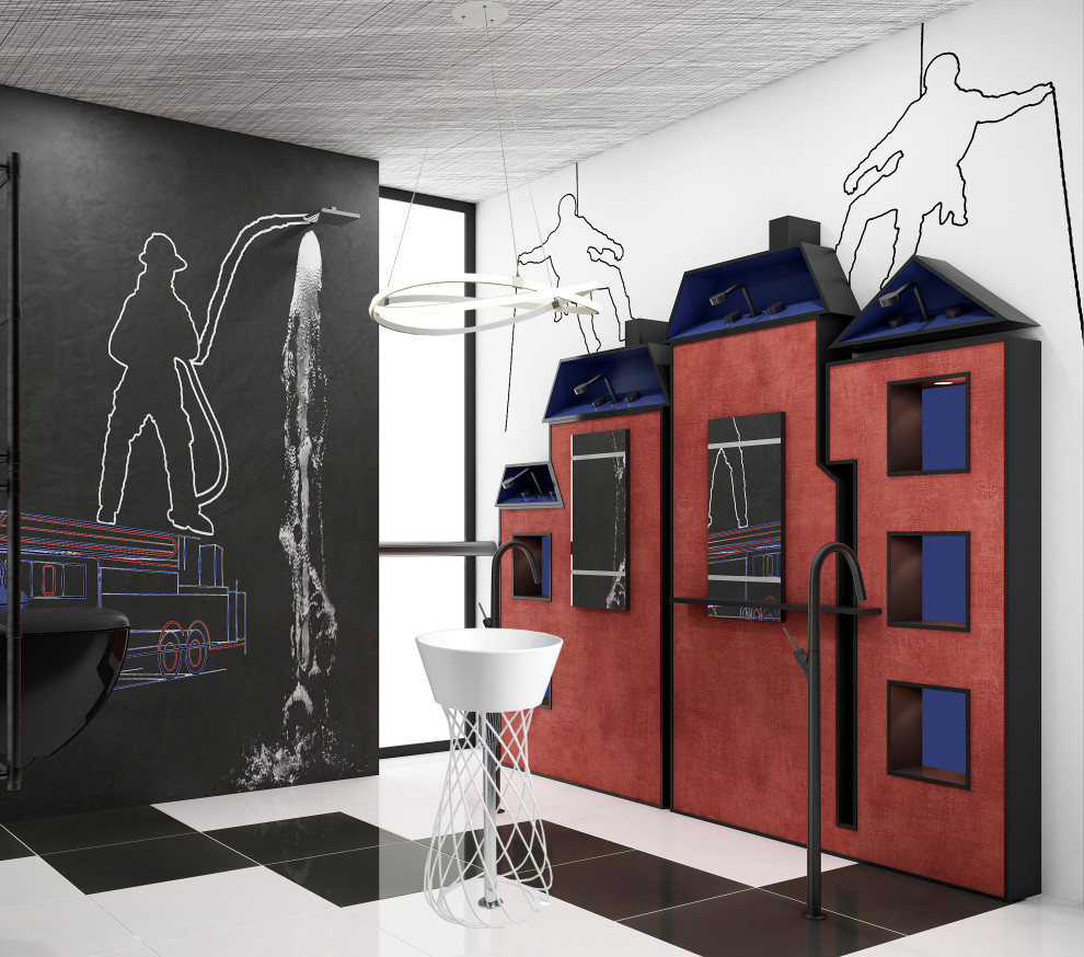 Дизайн стенда для сантехники