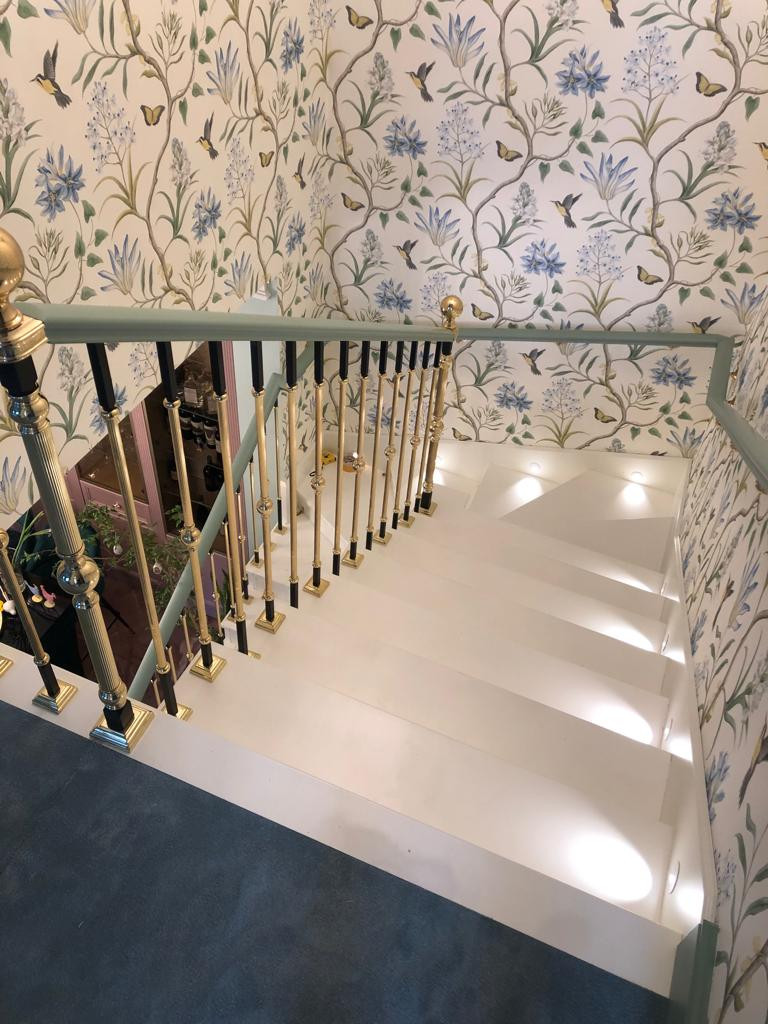 Обложка проекта: Лестница, латунное ограждение, Grande forge(Франция), коллекция "Графиня".