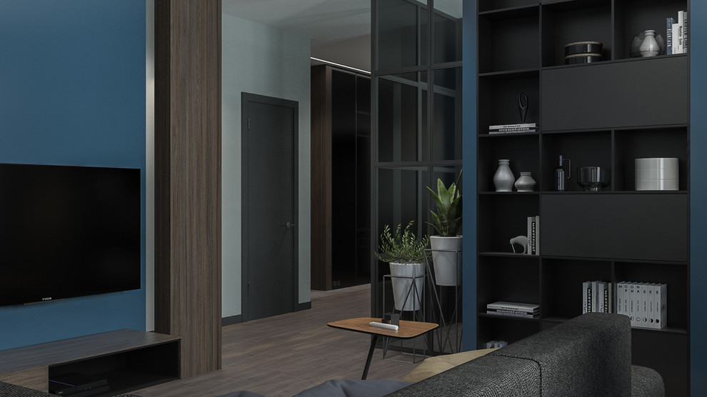 Брутальная квартира для девушки