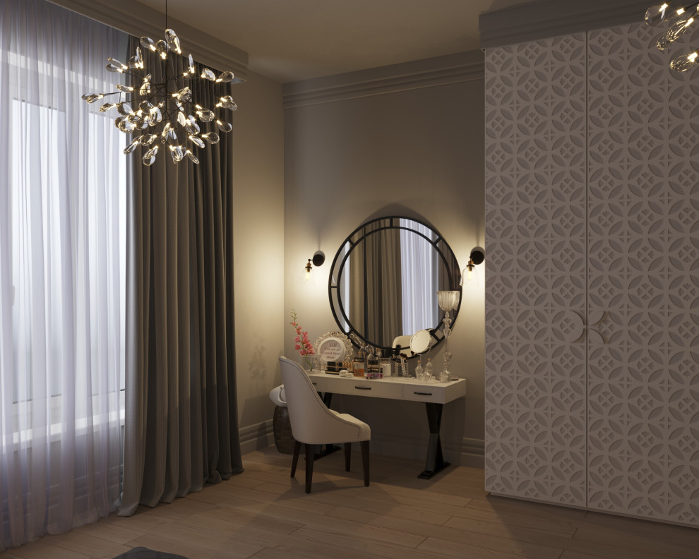 Спальня неоклассика