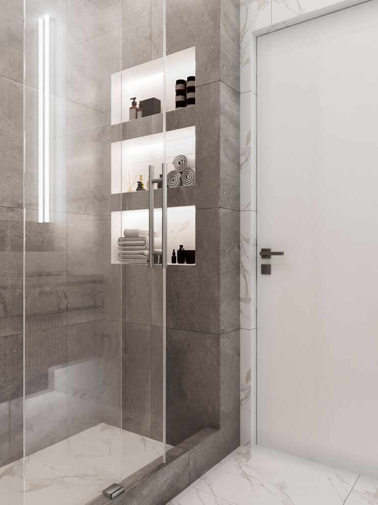 ДИЗАЙН ПРОЕКТ КВАРТИРЫ S=56,07 КВ.М.