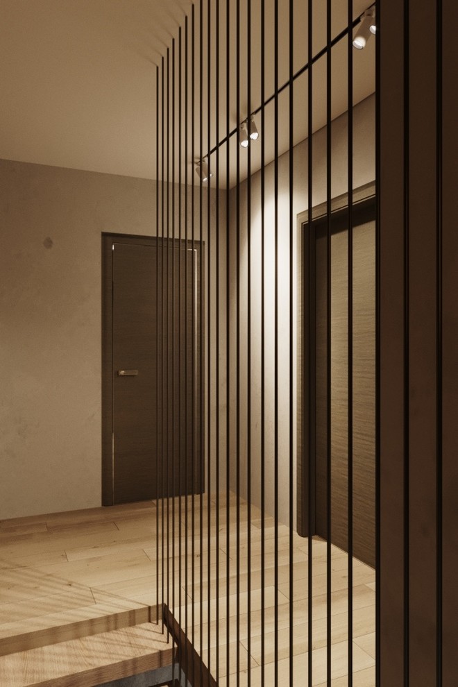 Дизайн - проект двухуровневой 4 к.кв 100 м2 в ЖК "Изумрудный"