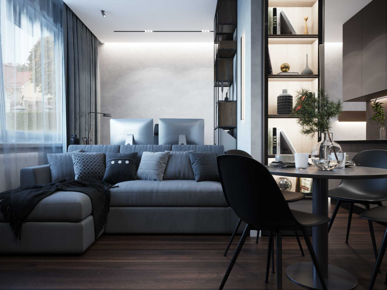 Интерьер таунхауса п. Березки Новолуговое