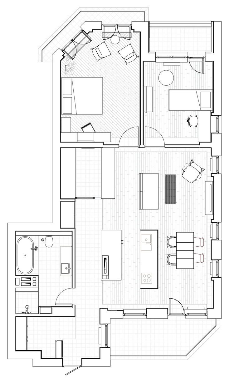 Houzz Украина: Квартира с мини-фермой на кухне