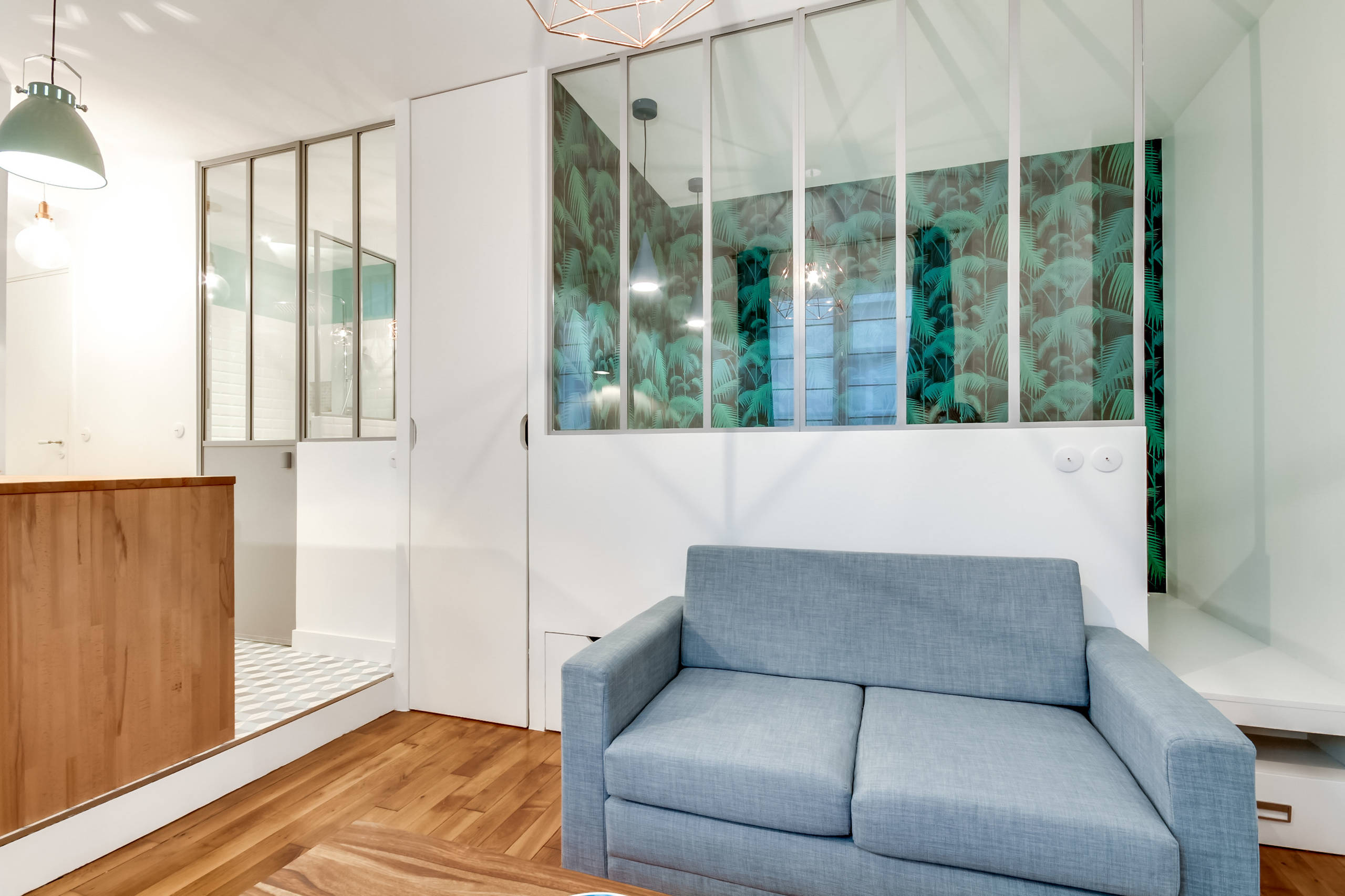 До и после: Парижская студия 25 кв.м с секретом