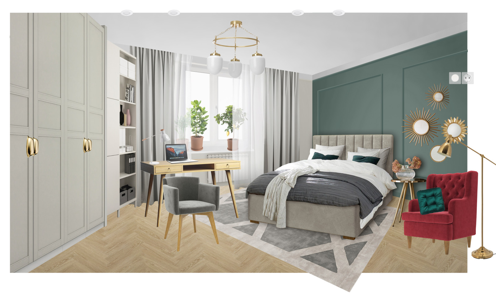 Проект: Тимирязевская ул., 40 кв.м.