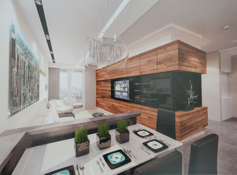 Трехкомнатная квартира в Космосе