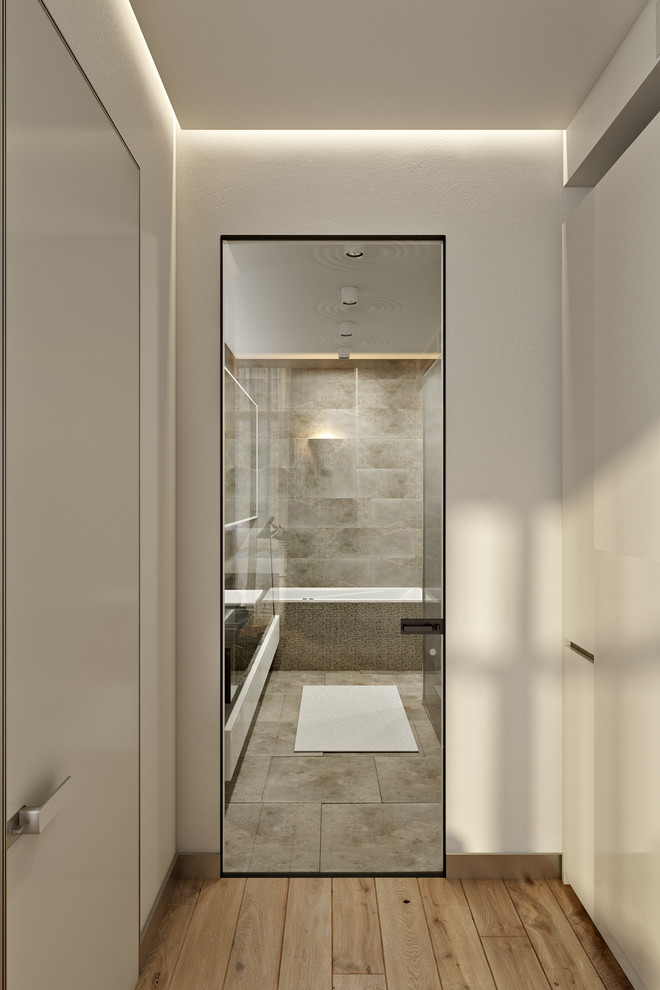 Дизайн интерьера "Многоликость серого"