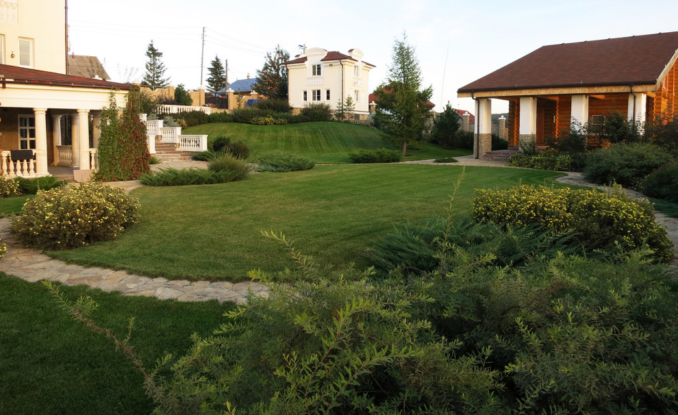 Обложка проекта: сад с балюстрадами