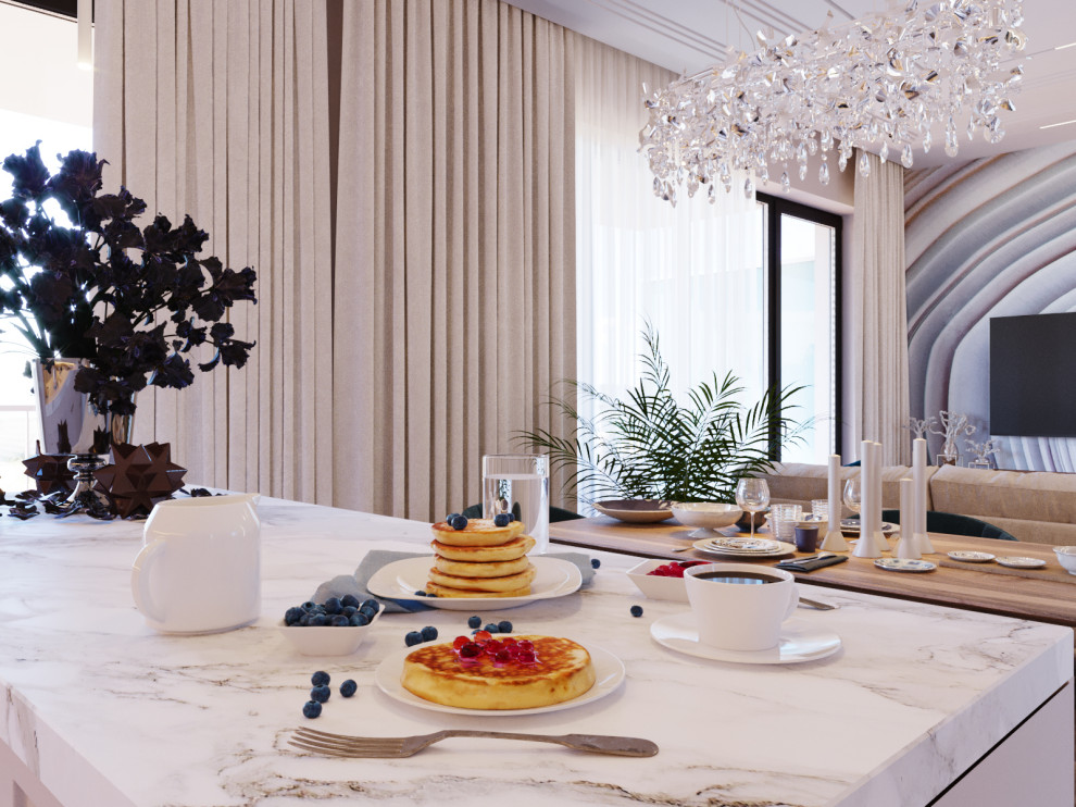 Проект квартиры ЖК Актер Галакси г. Сочи