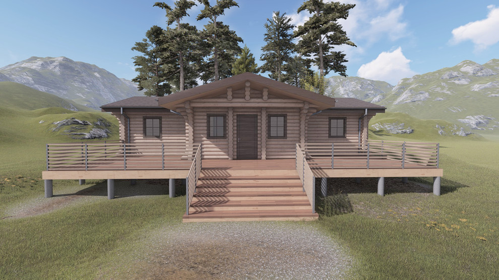 Охотничий домик в Республике Алтай (2018г.)