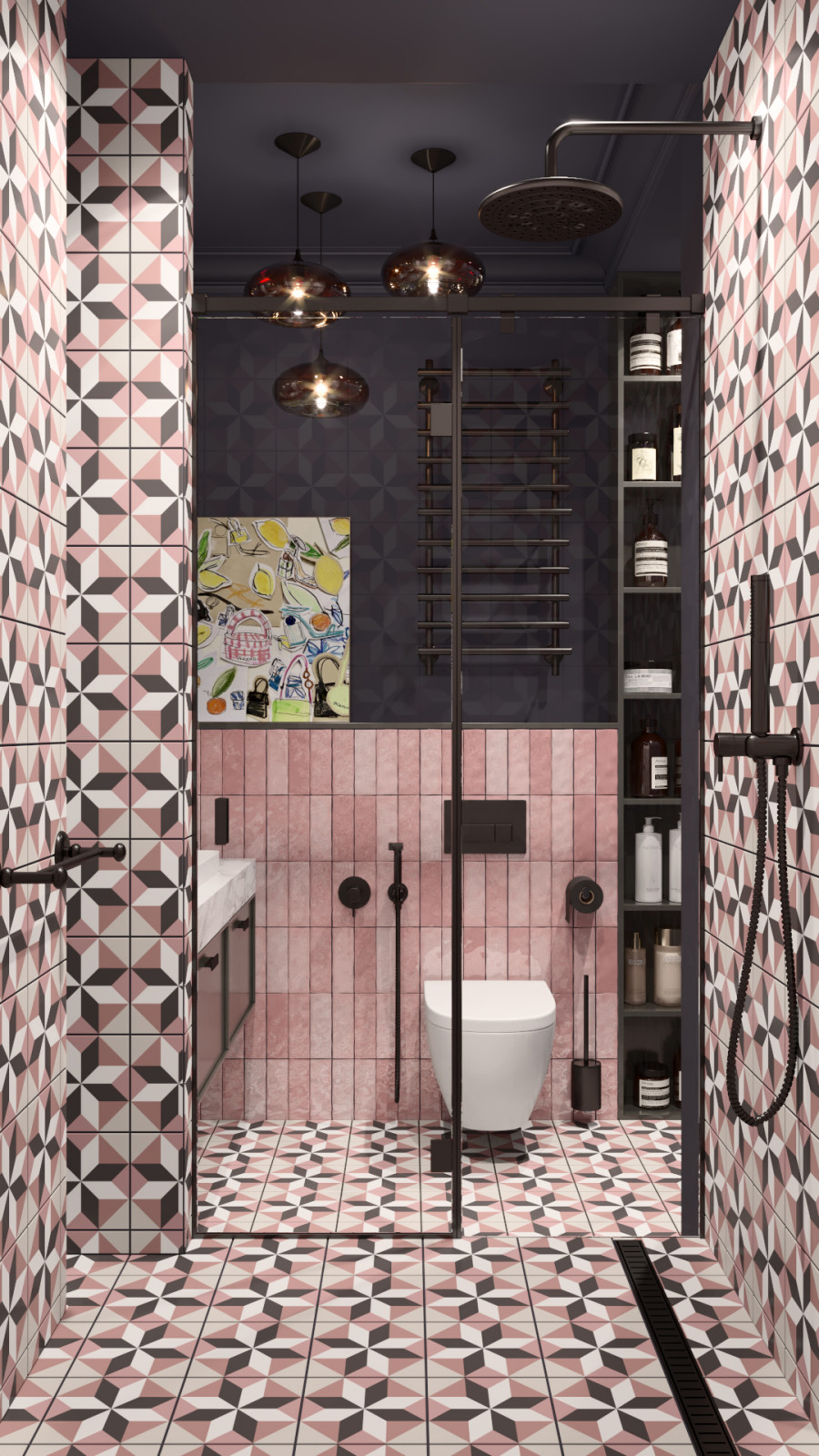 ДИЗАЙН-ПРОЕКТ МАЛЕНЬКОЙ КВАРТИРЫ В СТИЛЕ КИТЧ