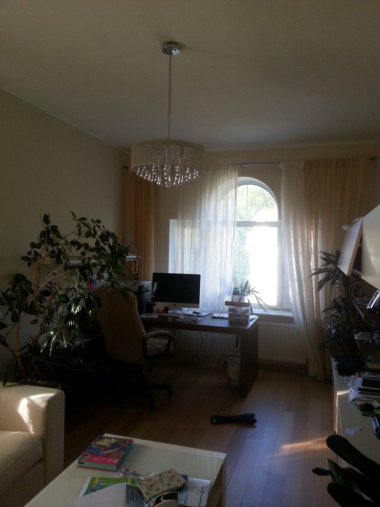 Реконструкция интерьера дома в Подмосковье.